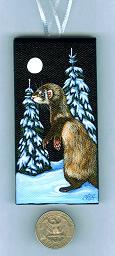 Ferrets; Firs Miniature; Miniature Canvas; Stef